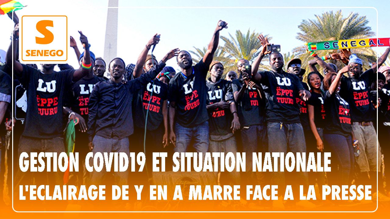 Conférence de presse de Y en a marre sur la Gestion Covid19 et la