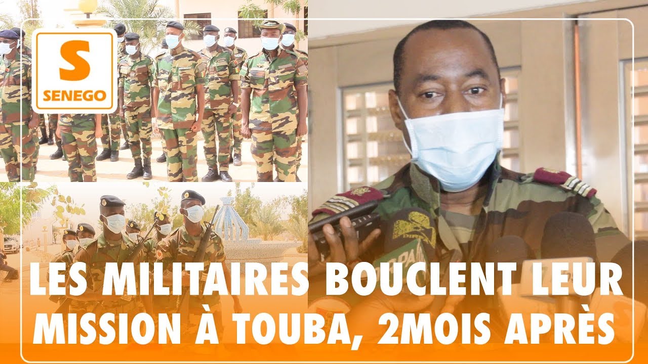 Hôpital militaire : Fin de mission après 2 mois de lutte contre le coronavirus à Touba (Senego TV)