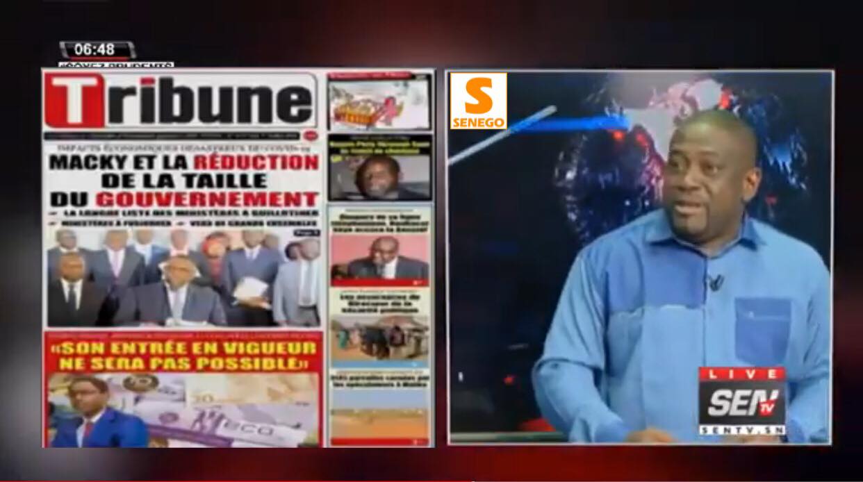 Revue de Presse Sen TV en français du Mercredi 1er Juillet 2020 (Vidéo)