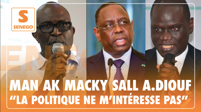 Babacar Ngom: « La politique ne m’intéresse pas » (Senego Tv)