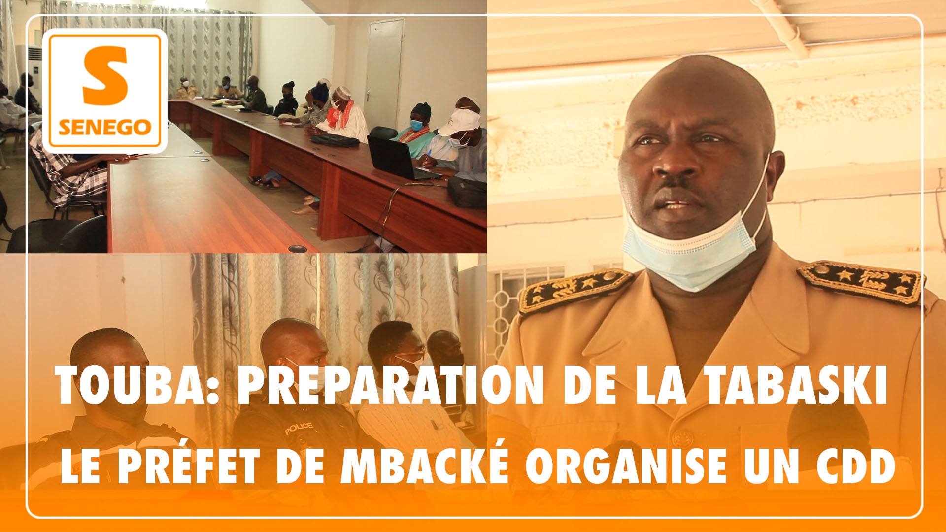Tabaski à Touba : Le préfet de Mbacké organise un CDD (Senego TV)