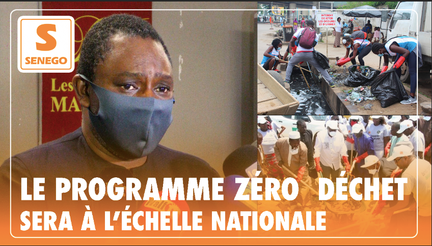 Oumar Bâ-DG Cadre de vie et Hygiène publique: « Le programme zéro déchet sera à l’échelle nationale »