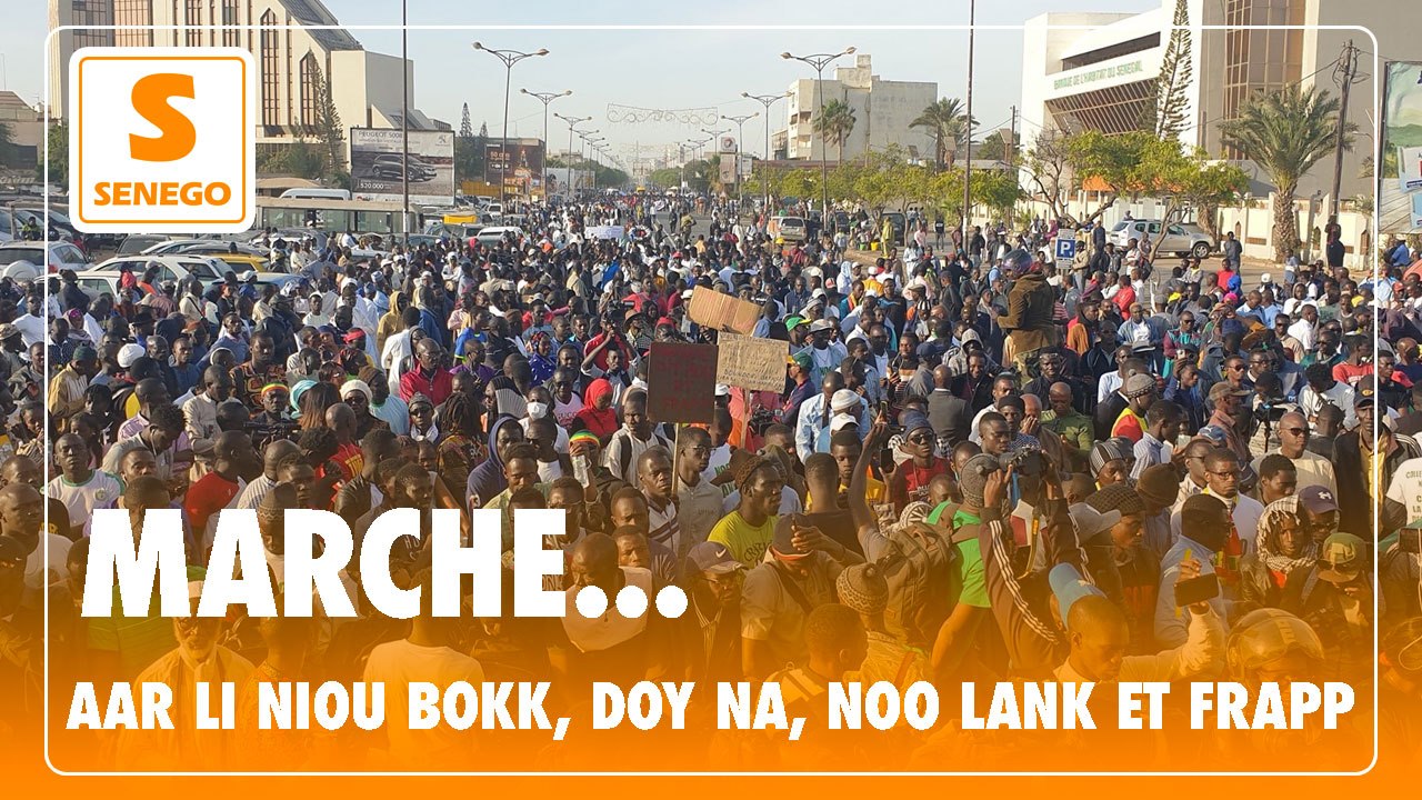 Aar Li Niou Bokk, Doyna, Nio Lank et Frapp battent le macadam. Retour sur notre direct