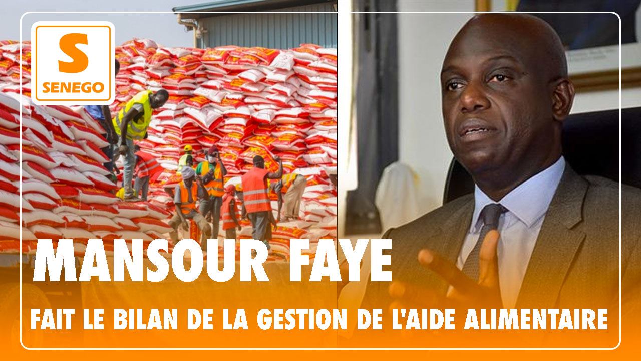 Distribution de denrées alimentaires: Mansour Faye se réjouit de la « bonne gestion » de l’opération