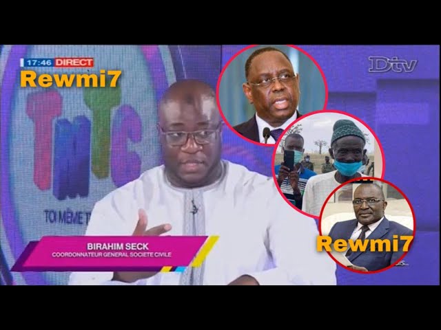 Litiges fonciers au Sénégal : Birahim Seck indexe des autorités de la République… (Vidéo)