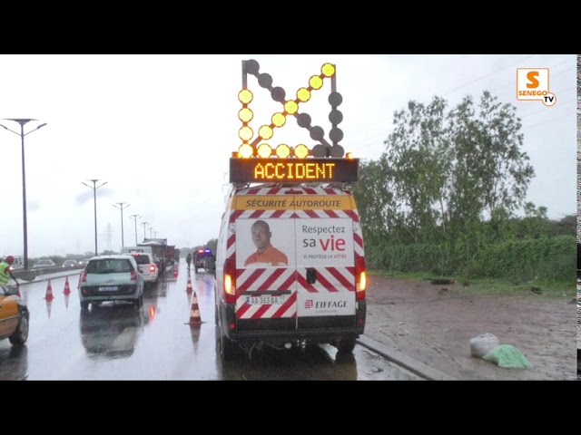 Le film de l’accident sur l’autoroute à péage, cinq blessées graves… (Senego Tv)