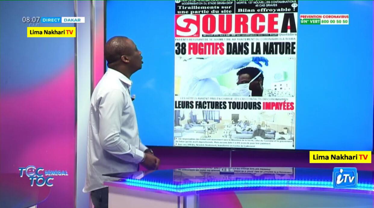 Revue de Presse ITV (Wolof) du Mardi 11 Août 2020 (Vidéo)