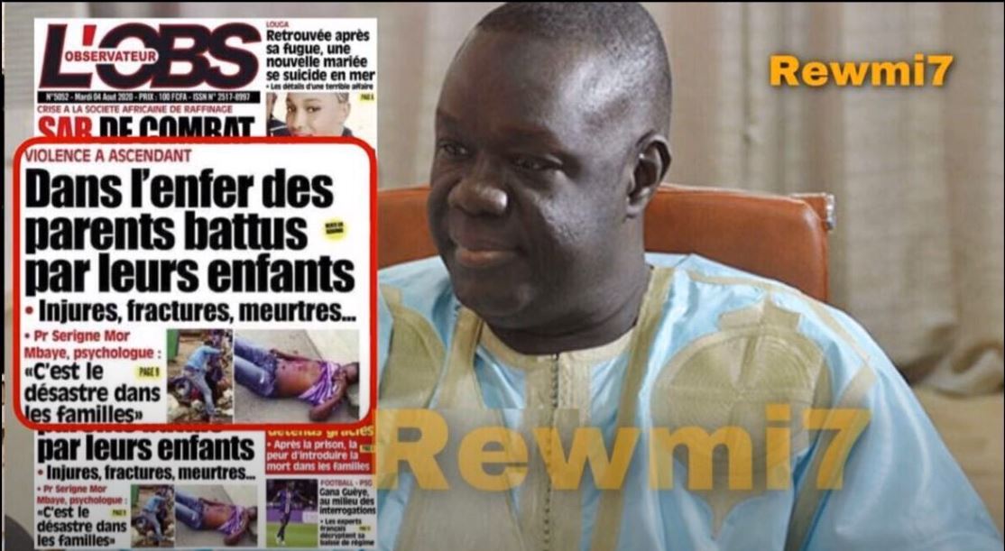 Ces enfants qui bastonnent leurs parents : Le coup de gueule de Elh Assane Gueye (Audio)