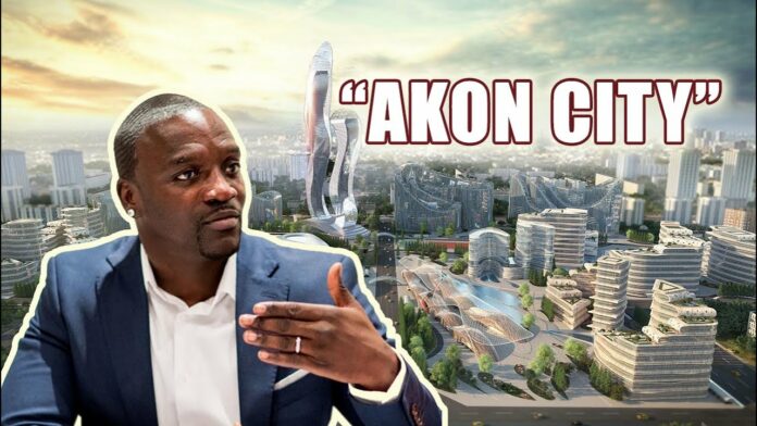 Akon City : Akon va lancer son projet de ville écolo, ce lundi