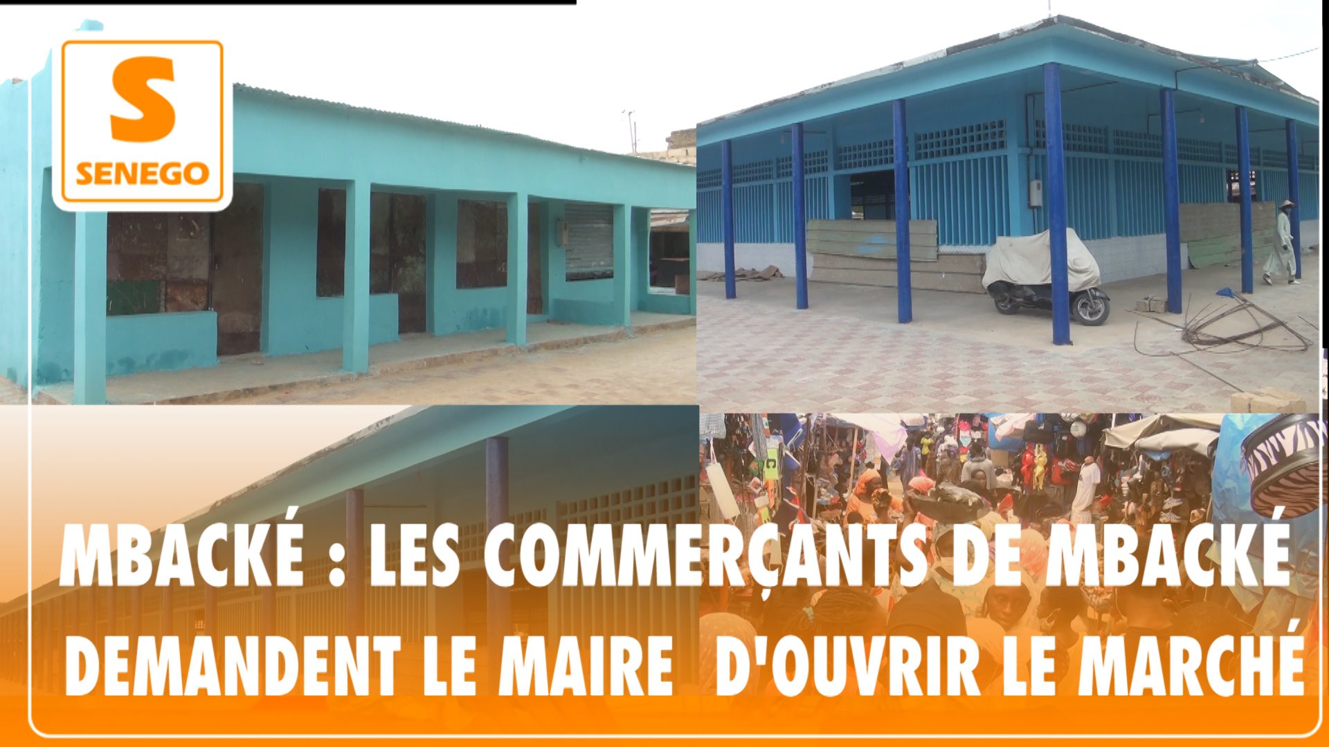 Mbacké : Les commerçants demandent au maire d&rsquo;ouvrir le marché (Senego Tv)