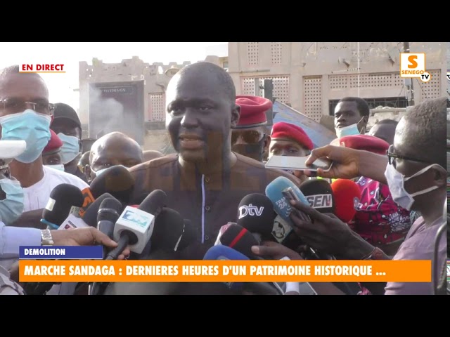 Sandaga – Abdou Karim Fofana : « On travaille à la modernisation des marchés… » (Senego-TV)