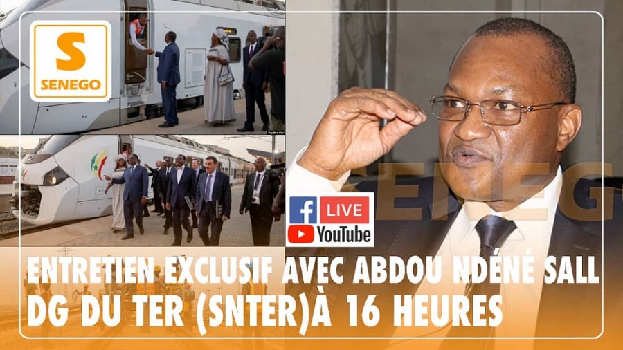 Revivez, sur Senego-TV l'entretien avec Abdou Ndéné Sall, Dg du TER