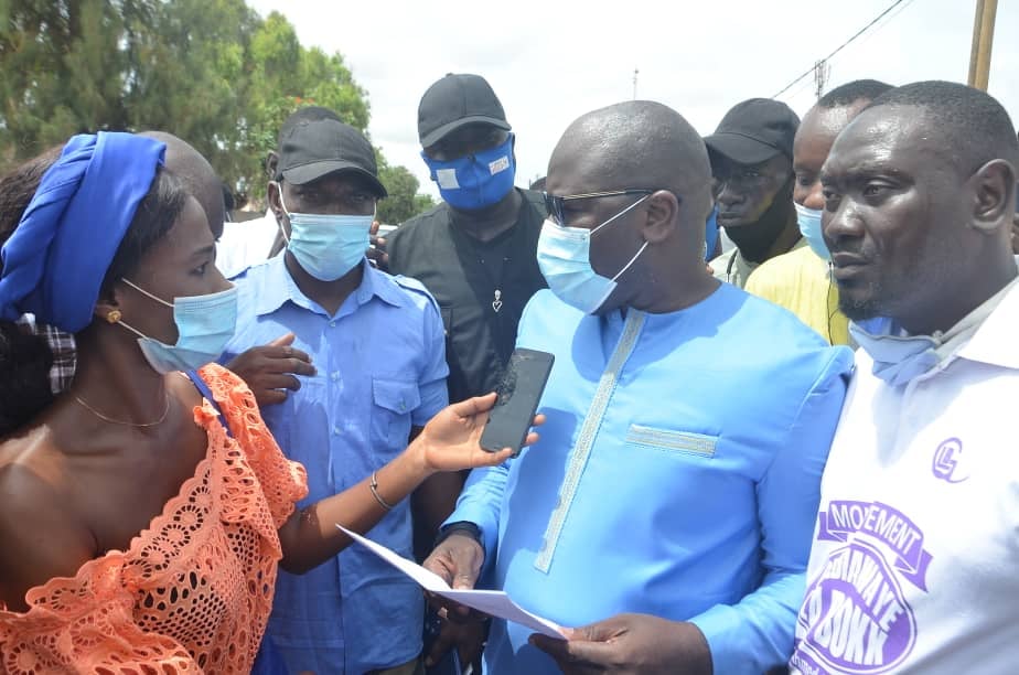 Guédiawaye : Ahmed Aidara à la mairie de Ville pour demander des informations concernant…