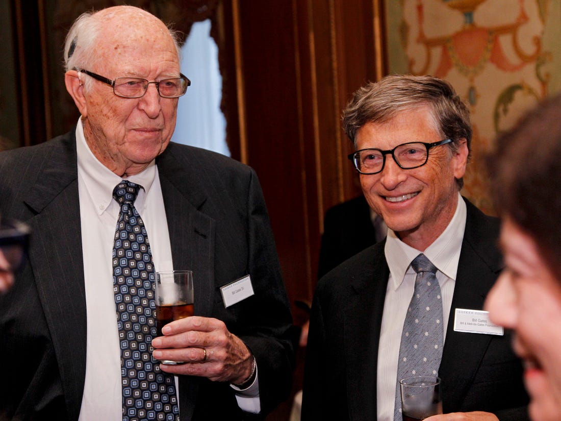 Usa : Décès de Bill Gates Sr, père du fondateur de ...