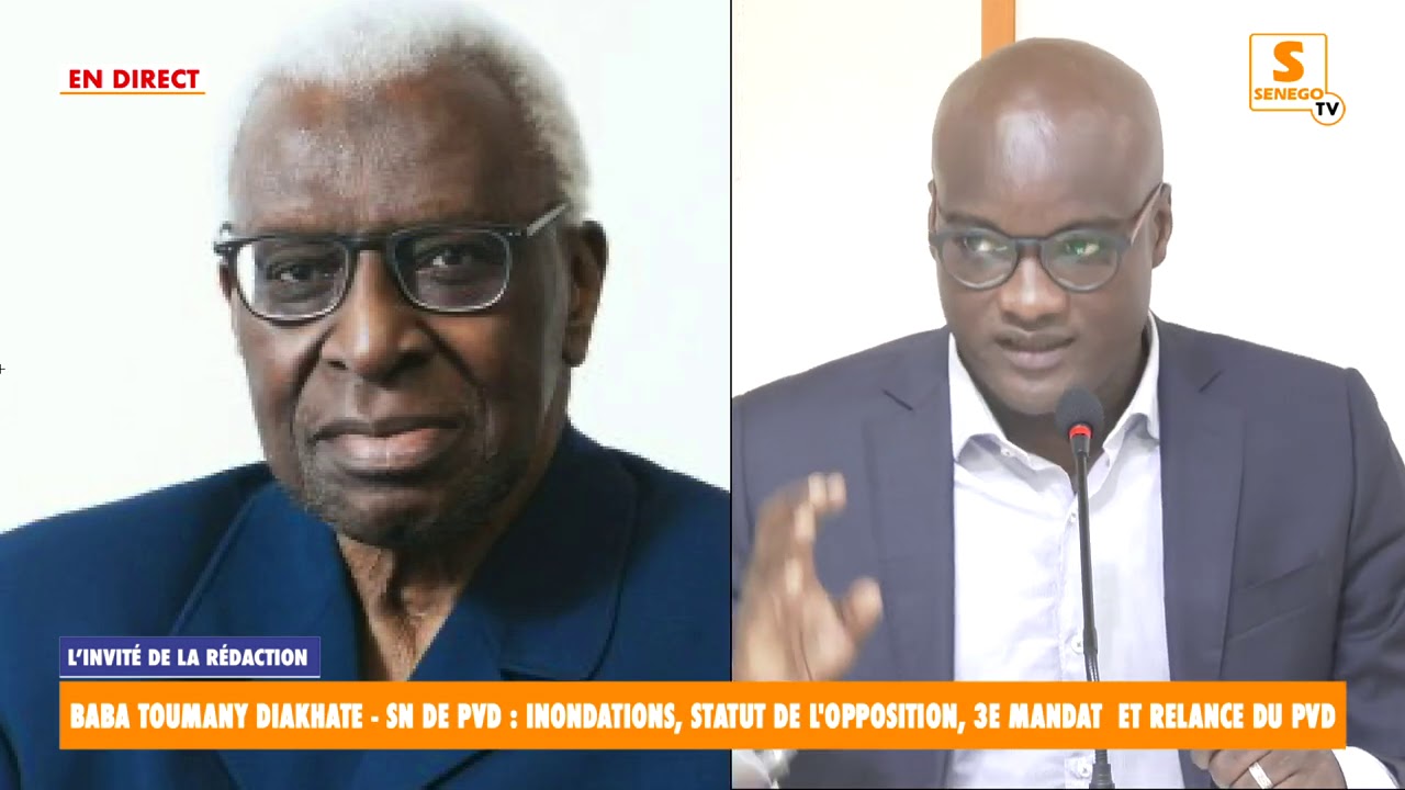 Condamnation de Lamine Diack: Baba Diakhaté (PVD) »C’est injuste et inhumain vu son âge (Senego Tv)