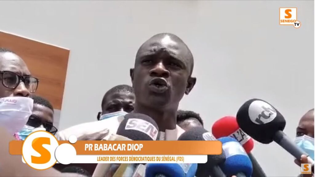 Dr Babacar Diop Le dialogue que nous avons au Sénégal est un