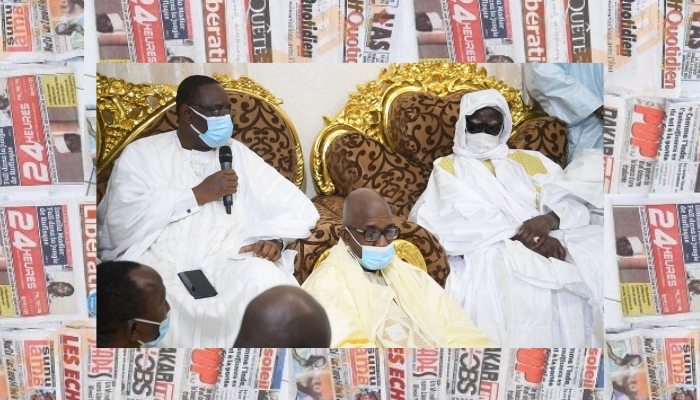 Revue Presse : Macky Sall à Touba, relance l’économie nationale à la Une des priorités