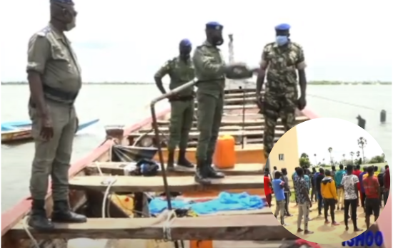 Émigration clandestine : Capitaine Sané revient sur le film de l’arrestation des 73 migrants…