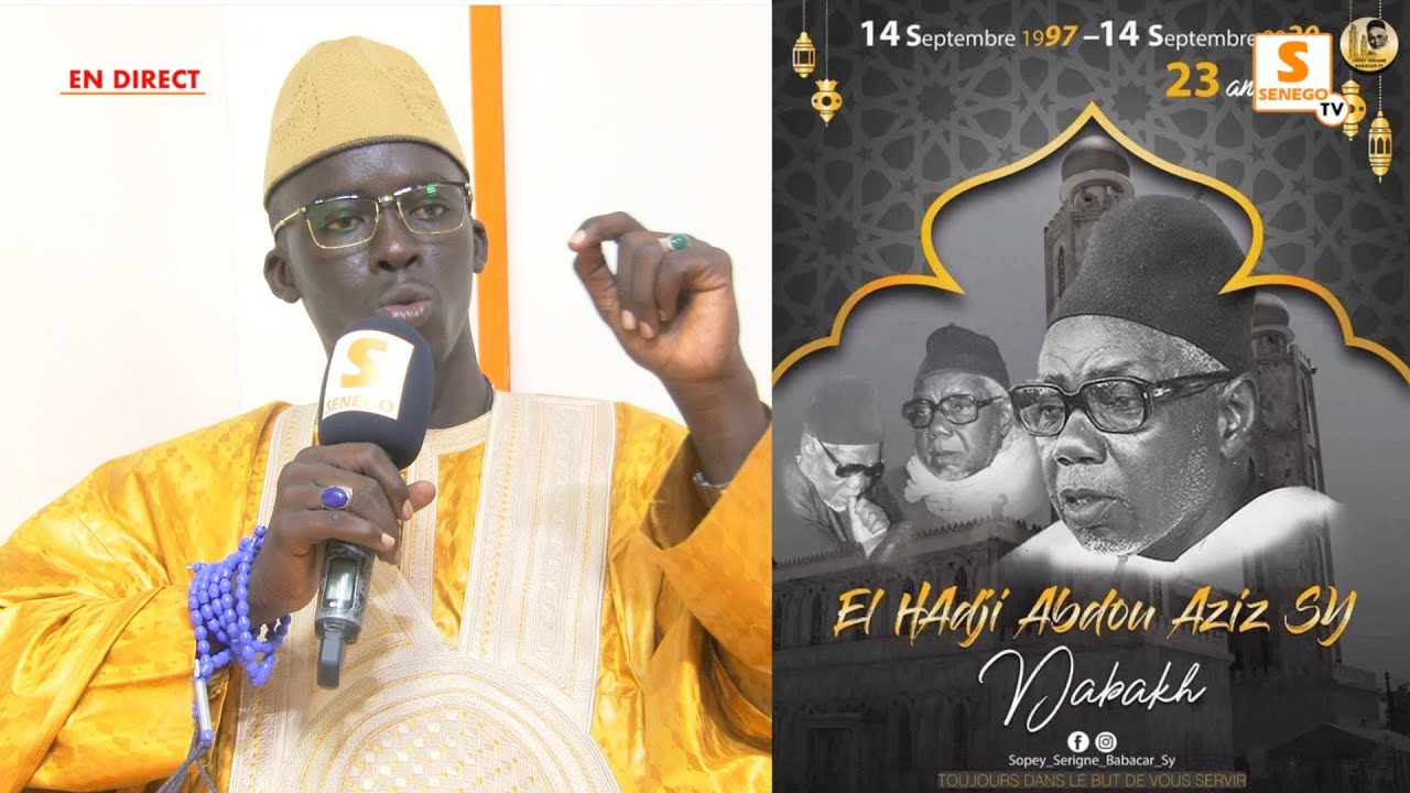 Spécial Mame Abdou Aziz Sy Dabakh avec Oustaz Maguette Diack (Senego-TV)