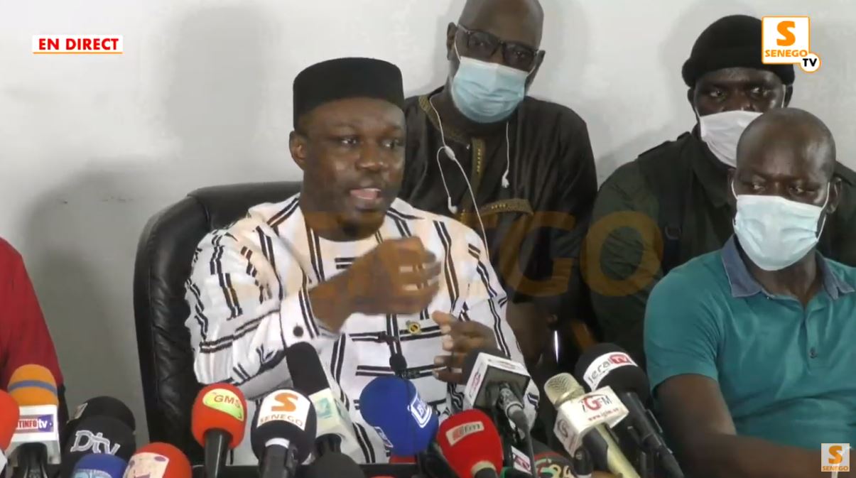 Ousmane Sonko : « Macky Sall moy oyoff signature… » (Senego TV)