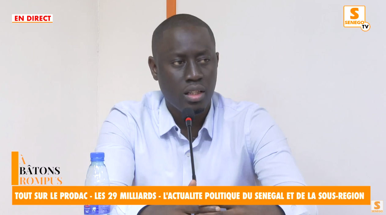 Revivez « A Bâtons Rompus » qui a reçu Pape Malick Ndour, Coordonnateur du Prodac (Senego Tv)