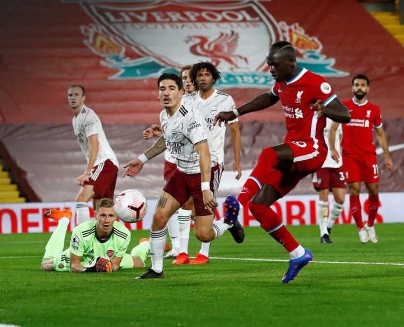 Liverpool vs Arsenal (1-1): Sadio Mané égalise pour les Reds (vidéo)