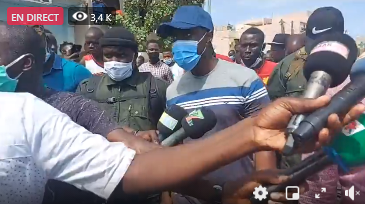 Sonko aux sinistrés de Keur Massar : « Considérez que c’est le député qui parle » (Vidéo)