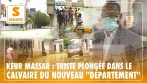 Grand Reportage à Keur Massar: Triste plongée dans le calvaire du nouveau  »département » (SenegoTv)