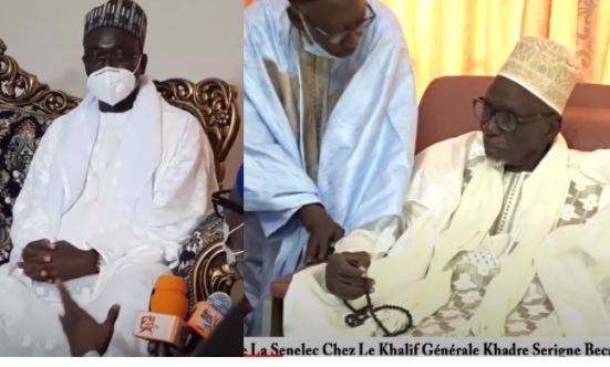 Gamou Ndiassane : Le DG de la Senelec reçu par le Khalife, Serigne Bécaye Kounta…(vidéo)