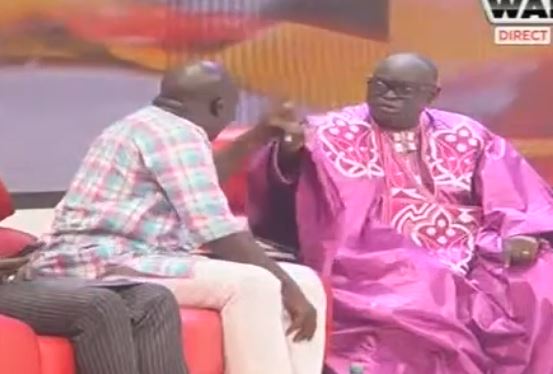 Vive altercation entre Cheikh Tidiane Gomis et El Hadji Diouf…(video)