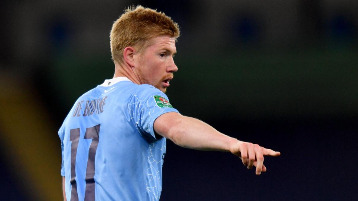 Kevin De Bruyne désigné milieu de la saison en Champions League