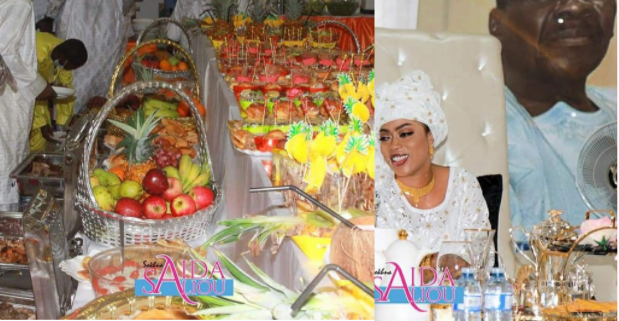 Nouveaux clichés de Aïda Diallo : Un petit-déjeuner royal le jour du Magal…(photos)