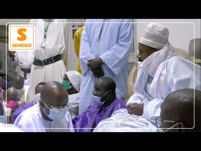 Modou Diagne Fada à Touba  »Indi naniou sunu participation ci lou tollou 10000 masques » (Senego Tv)