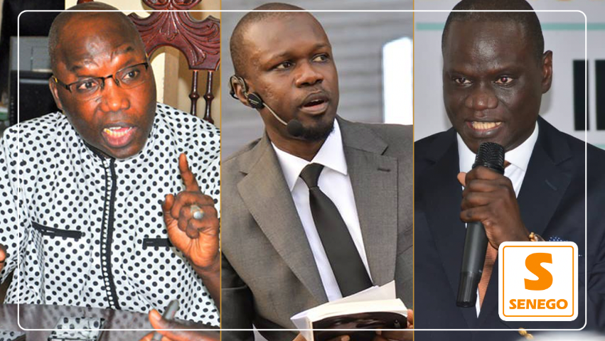 Ousmane Sonko, Mounirou SY et Abdourahmane Diouf : Leurs retrouvailles souhaitées (Gaston Sanar)