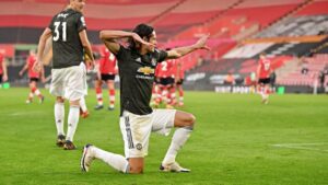 Manchester United : Cavani risque une suspension pour propos racistes