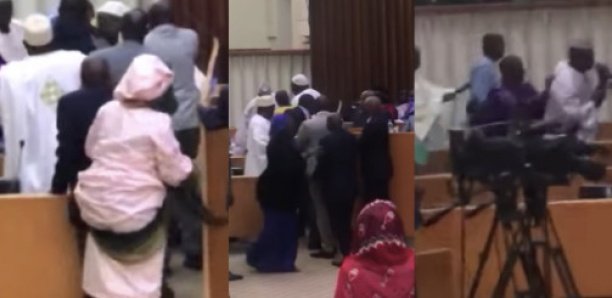 Bagarre à l’Hémicycle : Alioune Badara Diouf et Abdou Bara Doly se donnent en spectacle (vidéo)