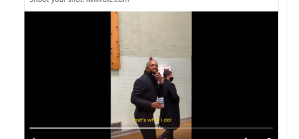 Barack Obama : Cet incroyable panier qui bluffe tout le monde, même LeBron James(Vidéo)