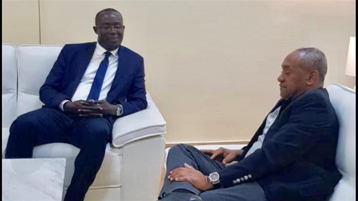 Caf : La suspension d’Ahmad Ahmad, atout ou obstacle à la candidature d’Augustin Senghor ?