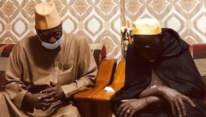 Condoléances à Mpal : Le Khalife des Tidianes chez le Khalife de Mame Rawhane Ngom…(photos)