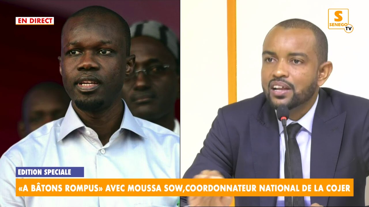 Moussa Sow (Cojer) : « Ousmane Sonko amoul maturité politique… » (Senego Tv)