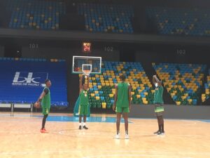 (Vidéo) Elim. Afrobasket 2021: Regardez la première séance d’entrainement des Lions au Kigali Arena