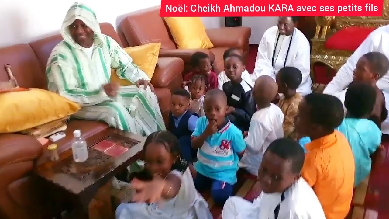 Noël : Serigne Modou Kara à ses petits enfants, » Wakh lenn Dieuredieufé Serigne Touba… » (Vidéo)