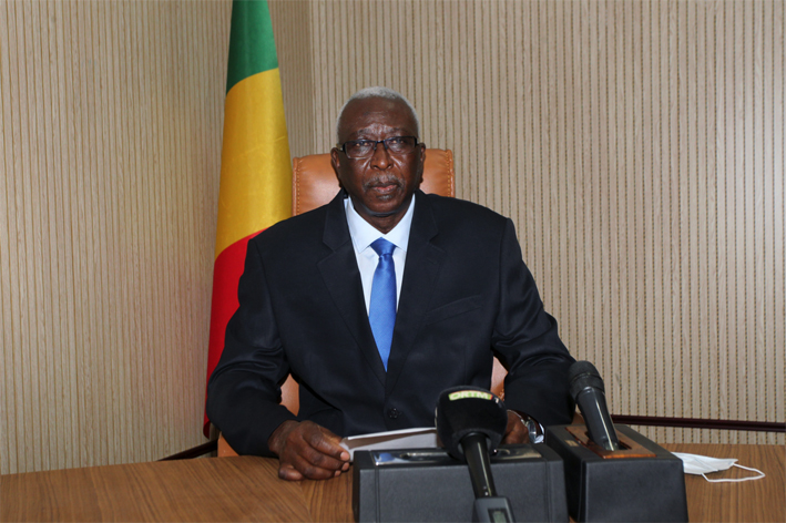 Bah NDAW, Président de la transition malienne, affligé par la mort de l’opposant Soumaila Cissé