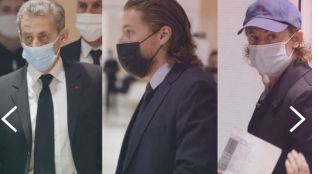 « Procès des écoutes » : Nicolas Sarkozy à la barre, ses fils Pierre et Jean en soutien au tribunal