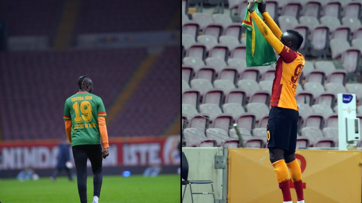 Galatasaray: Buteur, Mbaye Diagne rend hommage à Pape Bouba Diop (vidéo)