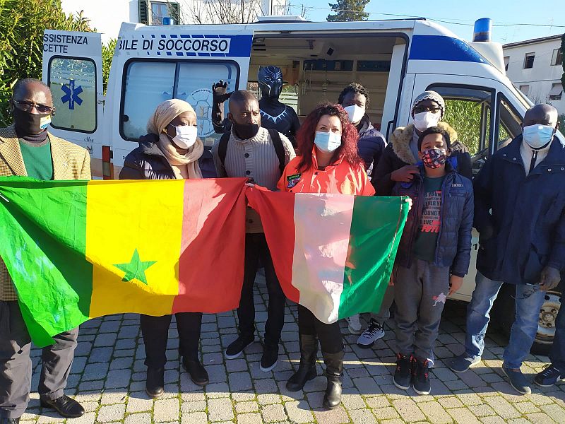 Italie : Don d’une ambulance à Touba Ca Kanam ( photos)