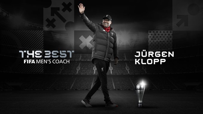 FIFA-The Best 2020 : Jürgen Klopp élu entraîneur de l’année