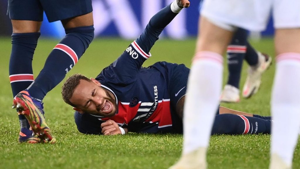 PSG : Neymar souffre d’une lésion d’un adducteur
