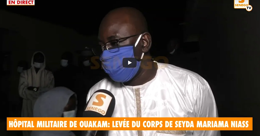 Levée du corps de Saïda Mariama Niass, les témoignages de Moussa Tay (Senego-TV)