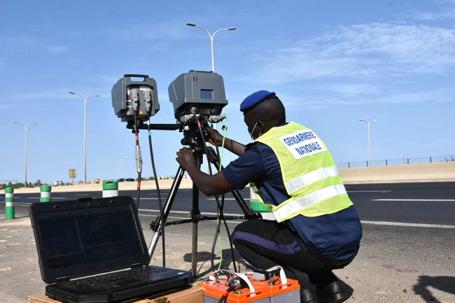 Autoroute à péage : Un radar contre les excès de vitesse